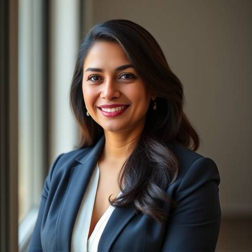 Dr. Anya Sharma, Founder and CEO of Vitality Compass